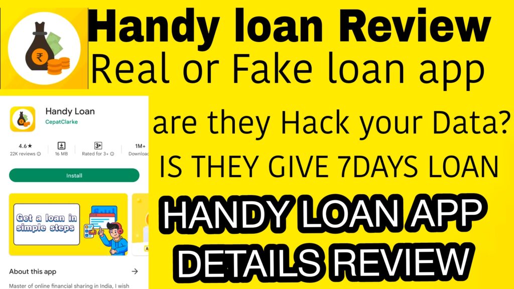 Handy loan app 