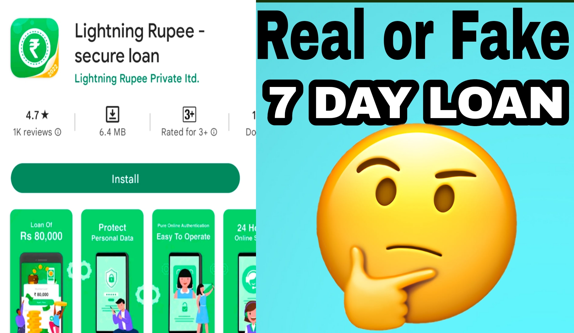 Lightning Rupee Loan App Review Lightning Rupee App Real Or Fake 2024