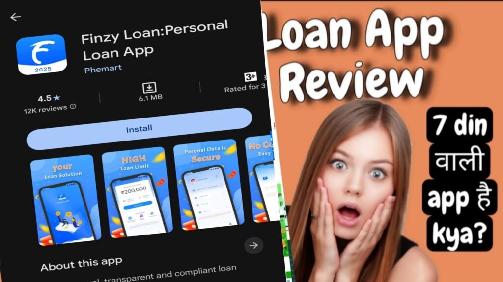 Shocking Truth: Finzy Loan App – 7-Day Credit Loan Ka Bada Dhokha? Crores Logon Ko Lut Rahi Hai Ye Fraud App!
