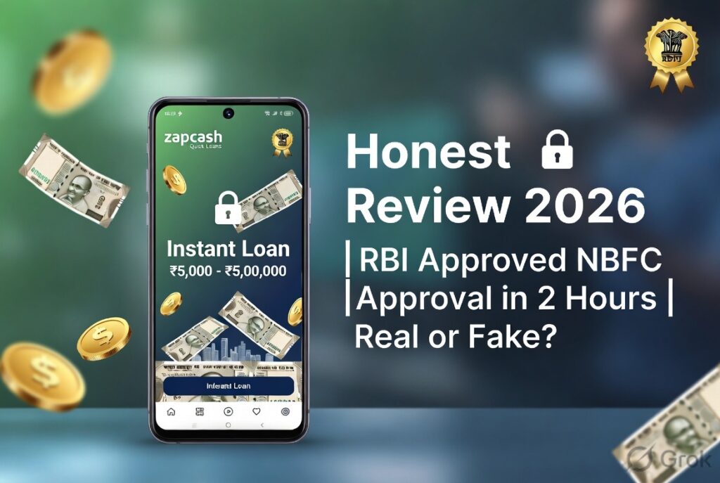 Zap Cash Loan App icon on Google Play Store 2026 - Instant Personal Loan App