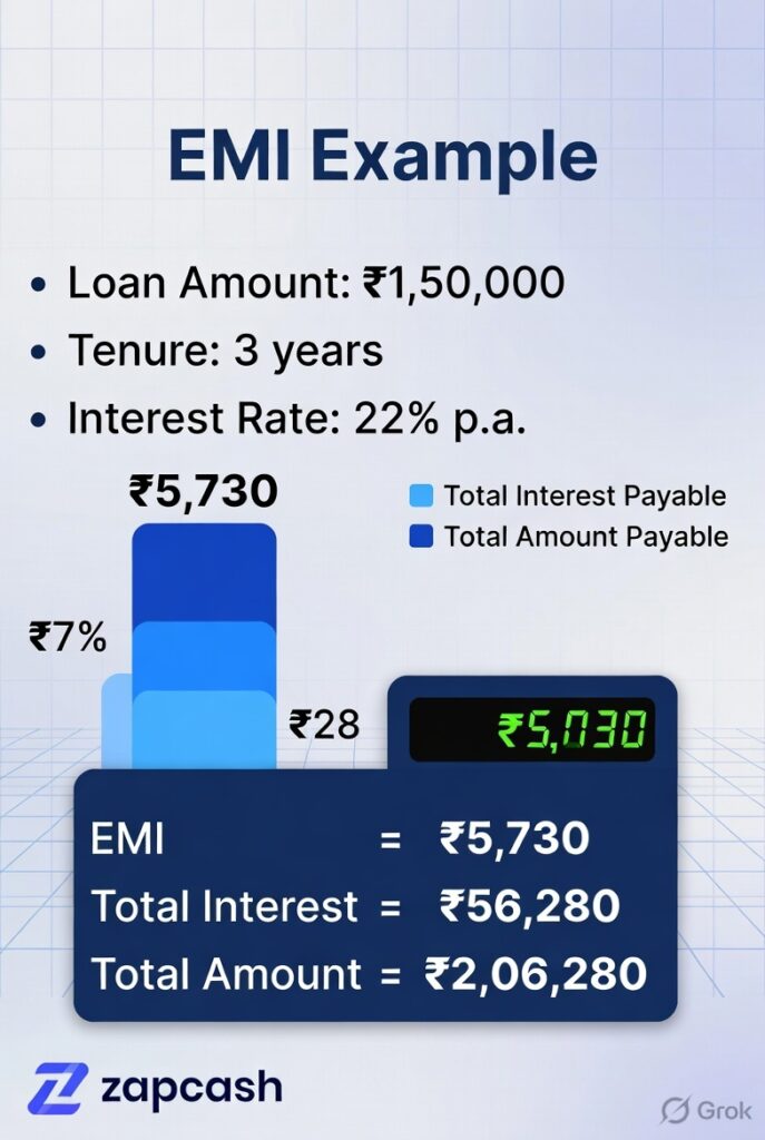 Zap Cash Loan App step by step application process 2026 - Digital KYC