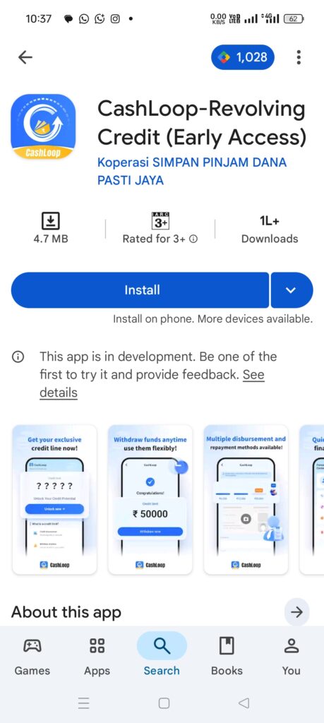 Cashloop loan app review 